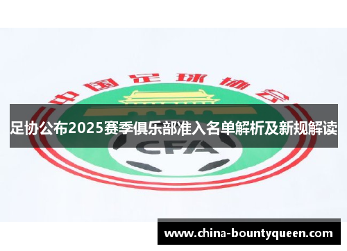 足协公布2025赛季俱乐部准入名单解析及新规解读 足协公布2025赛季俱乐部准入名单解析及新规解读