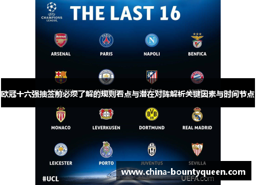 欧冠十六强抽签前必须了解的规则看点与潜在对阵解析关键因素与时间节点 欧冠十六强抽签前必须了解的规则看点与潜在对阵解析关键因素与时间节点